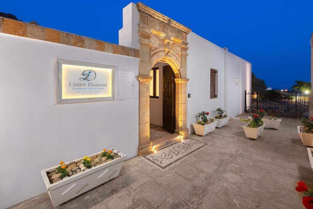 Lindos Diamond Exclusive Villa Exterior photo