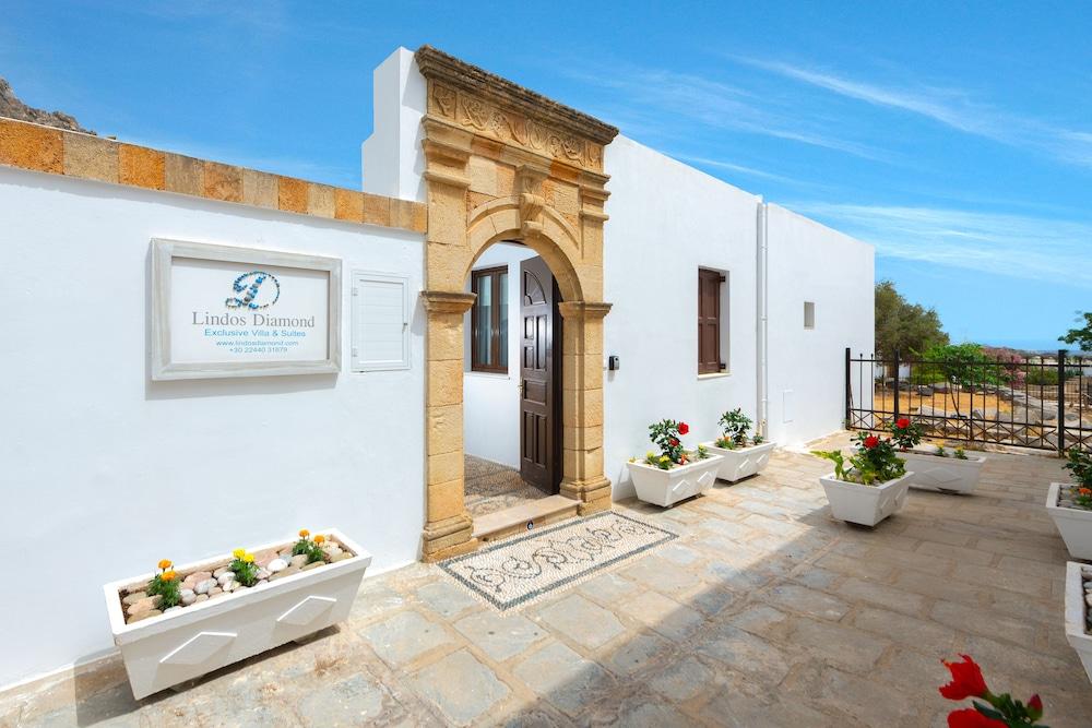 Lindos Diamond Exclusive Villa Exterior photo